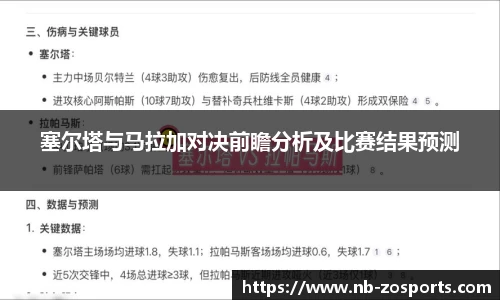 塞尔塔与马拉加对决前瞻分析及比赛结果预测
